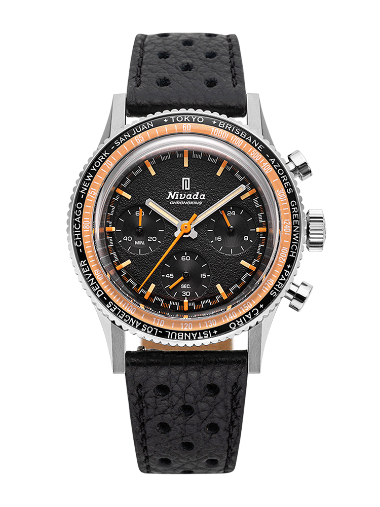 CHRONOKING MECAQUARTZ INTER.BEZEL Nivada Grenchen