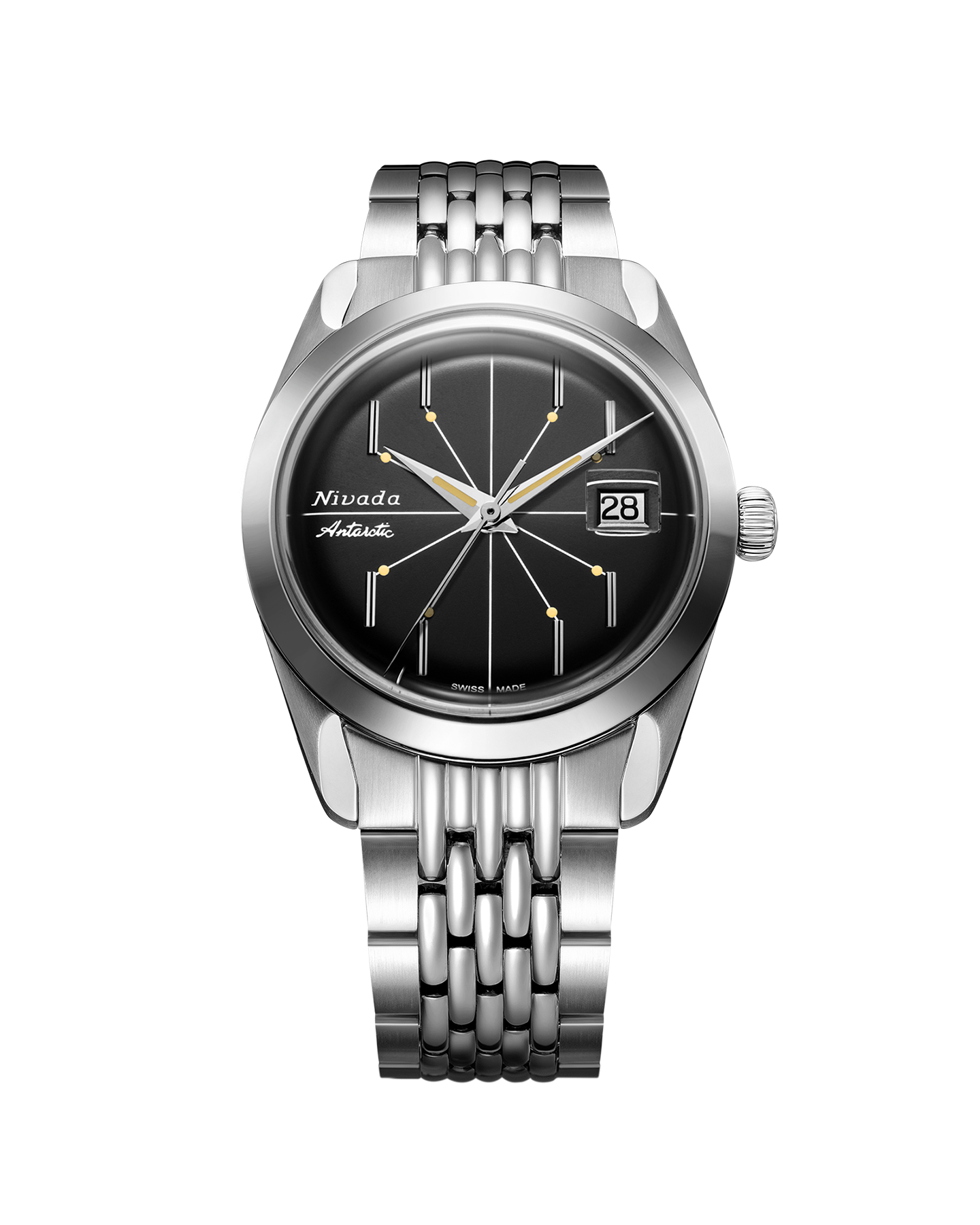 ANTARCTIC SPIDER BLACK - 35mm – Nivada Grenchen