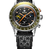 Nivada Grenchen Chronoking Mecaquartz Racing Carbon watch