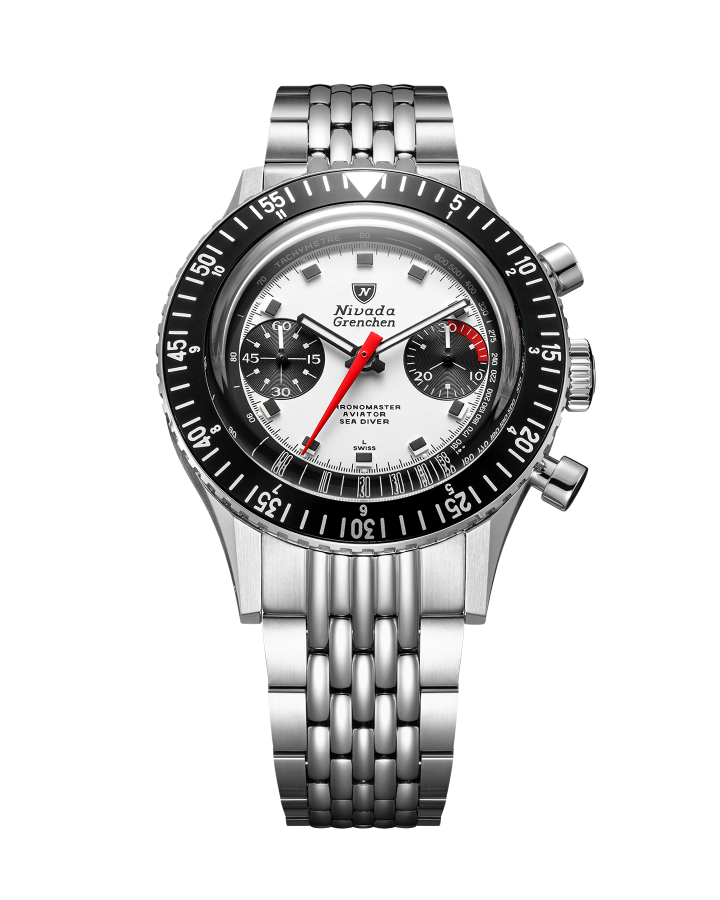 CHRONOMASTER PANDA - 38MM – Nivada Grenchen
