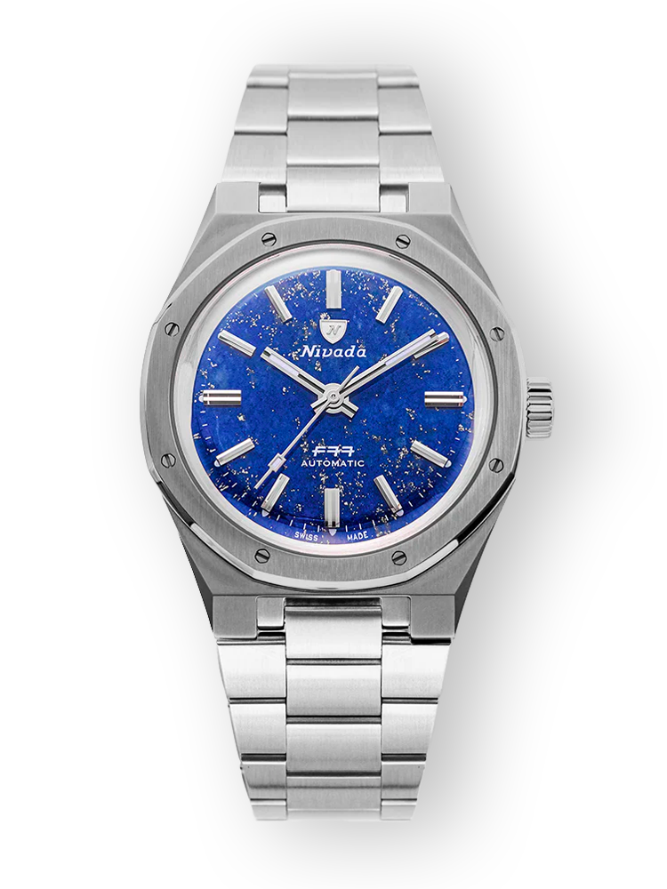 F77 TITANIUM LAPIS LAZULI – Nivada Grenchen