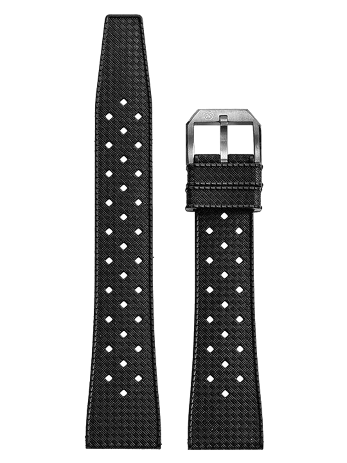 Tropical  FBB　フランス語　黒枠 TROPIC BLACK RUBBER STRAP - ALL COLLECTIONS – Nivada Grenchen