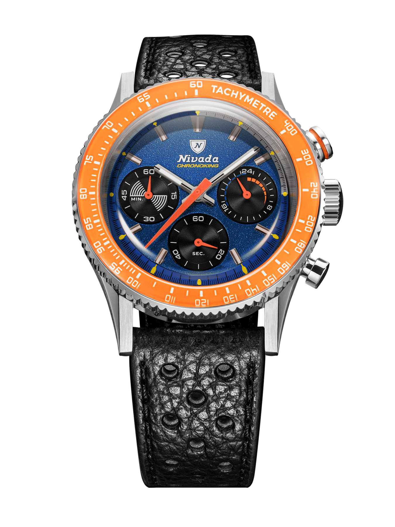 Chronoking Mecaquartz Racing Blue – Nivada Grenchen