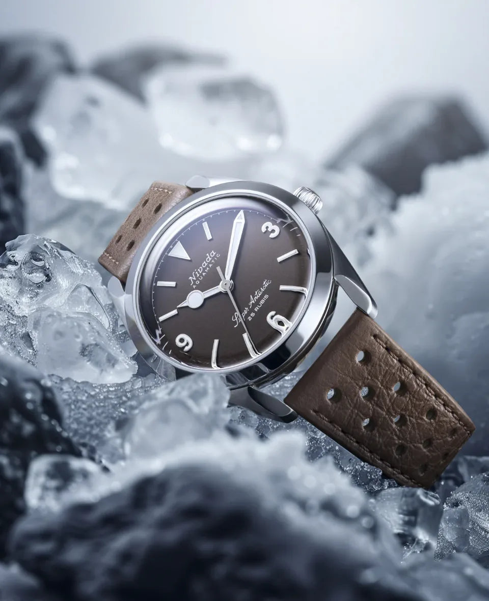 The Nivada Super Antarctic on ice