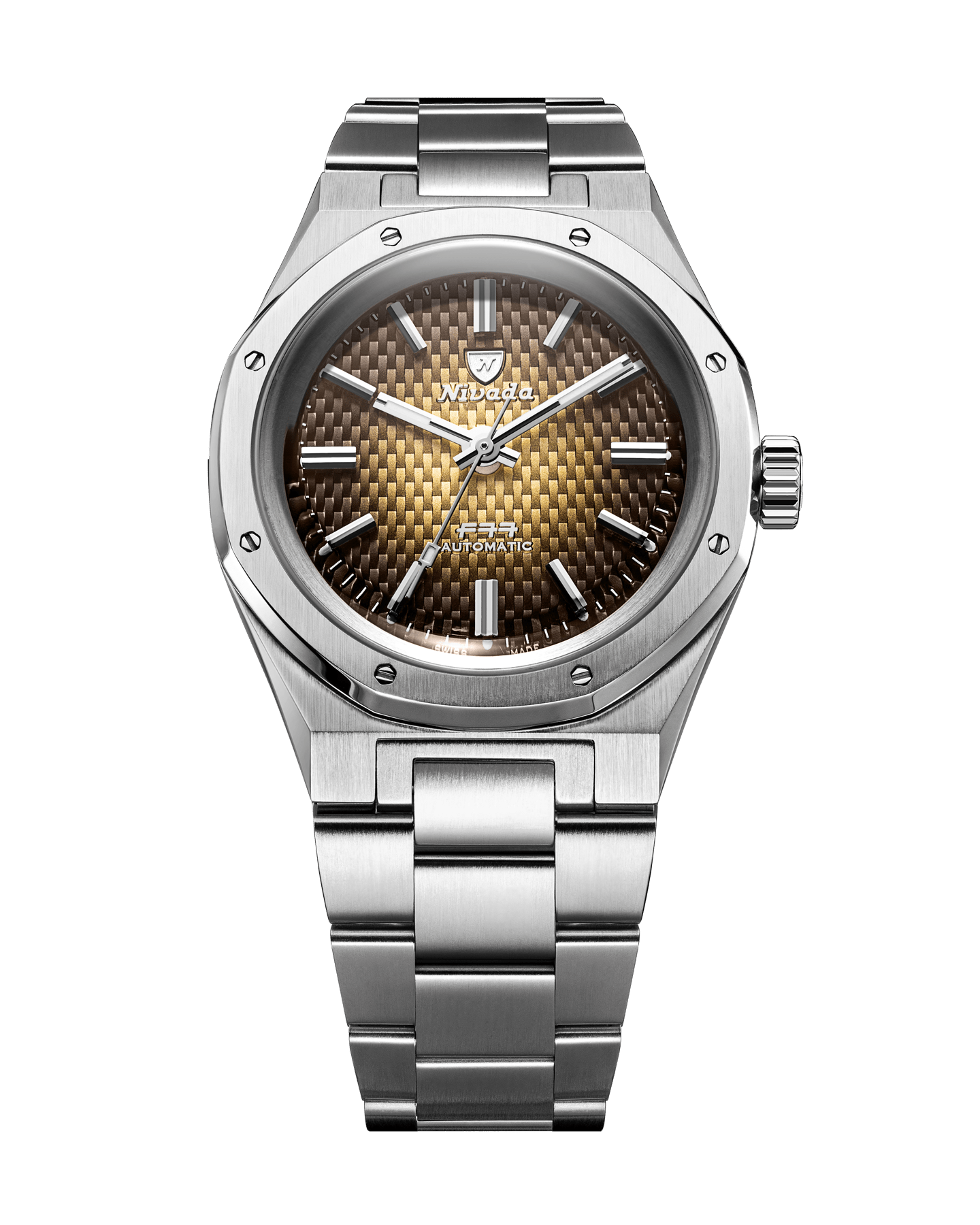 F77 SST BROWN SMOKED MK1 - 37MM – Nivada Grenchen