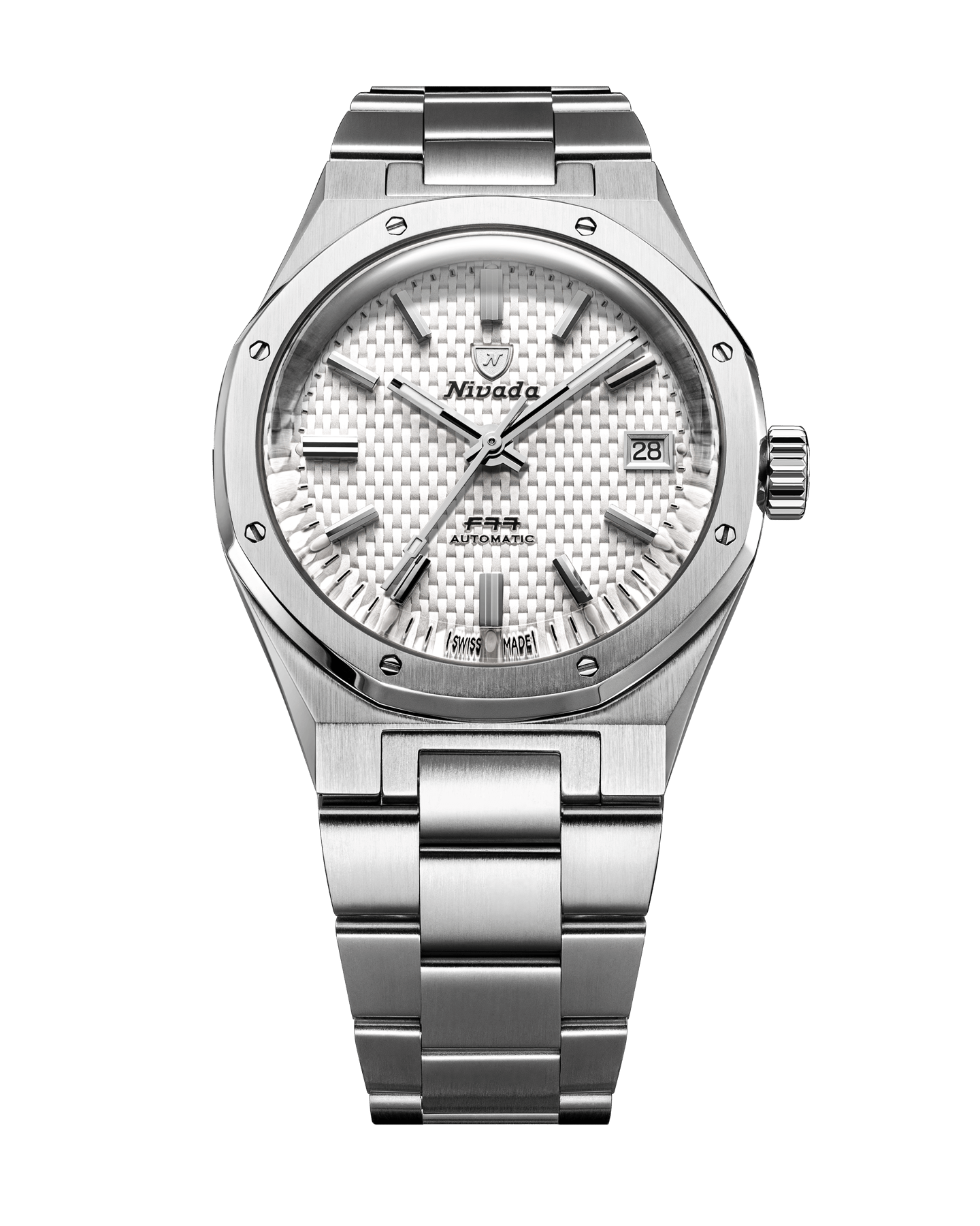 ジョセフ F77 SST WHITE MK2 - 38MM – Nivada Grenchen