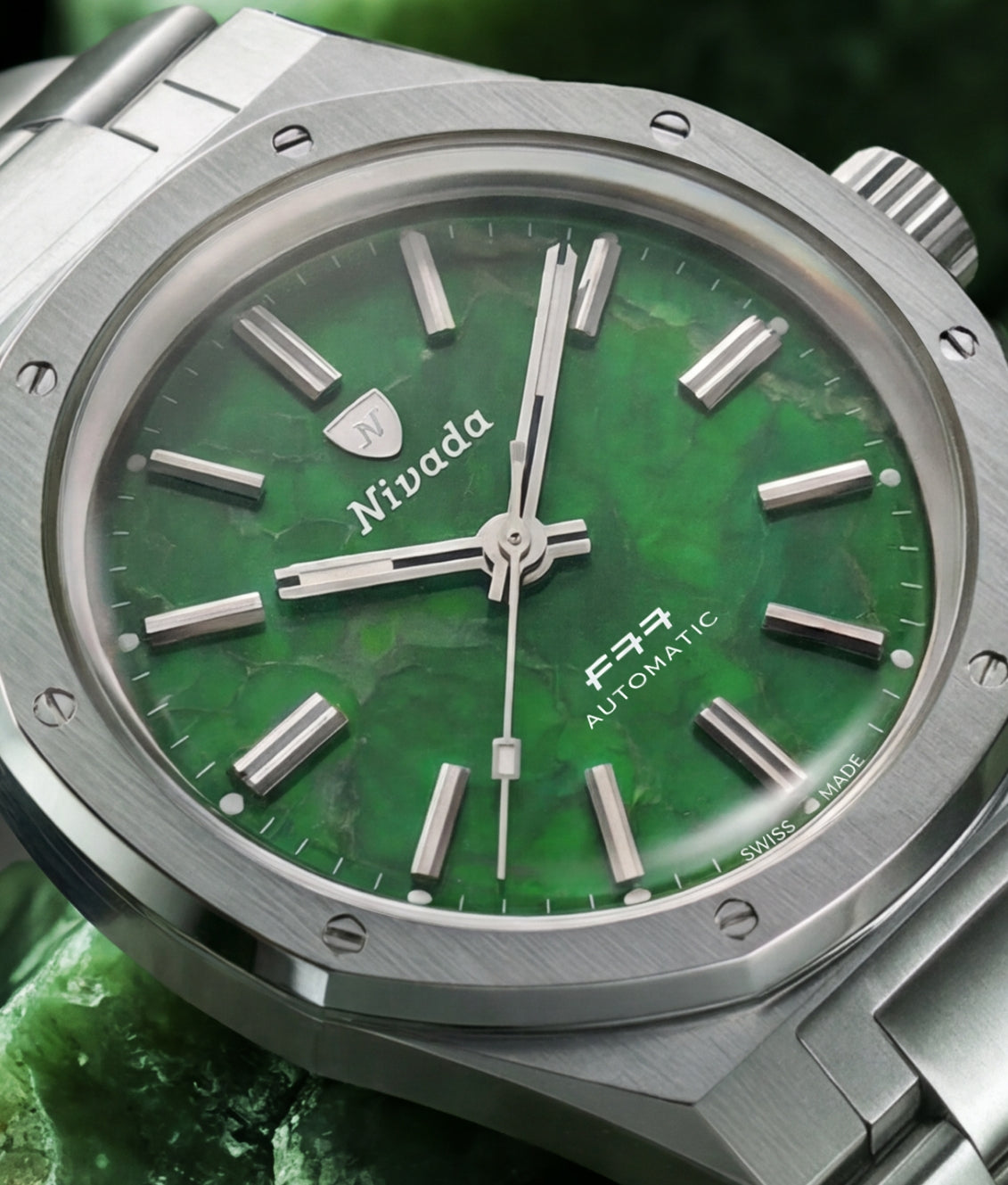 F77 MKII on the wrist