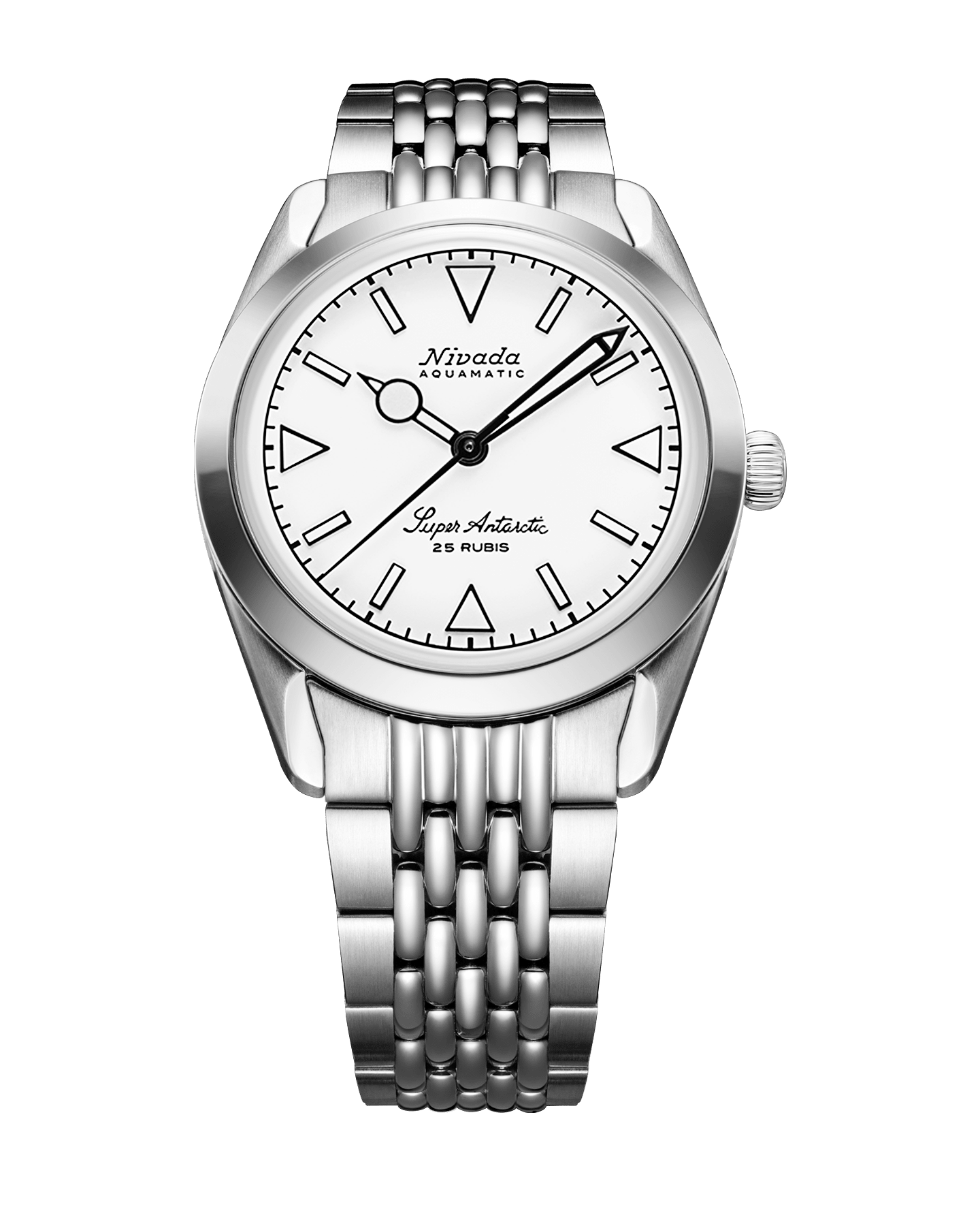SUPER ANTARCTIC WHITE LUMINOUS - 38mm – Nivada Grenchen SUPER ANTARCTIC WHITE LUMINOUS - 38mm – Nivada Grenchen