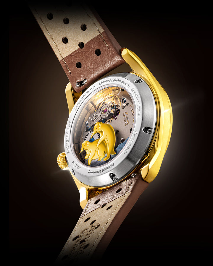Antarctic Erotic Gold Watch – Nivada Grenchen