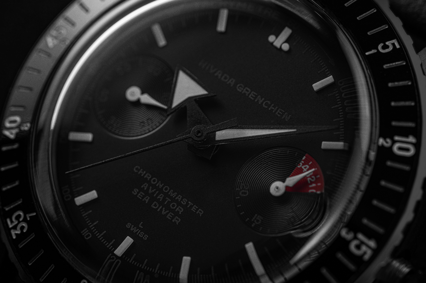 CHRONOMASTER COMPLET NOIR