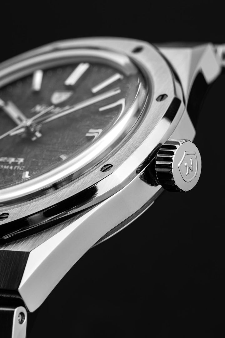 F77 TITANIUM METEORITE MK1 - 37MM – Nivada Grenchen