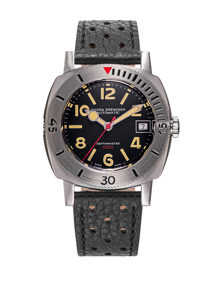 Numerals Date - Depthmaster Black