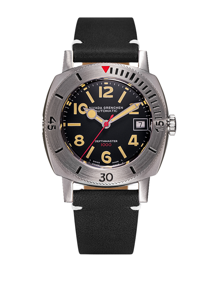 Numerals Date - Depthmaster Black