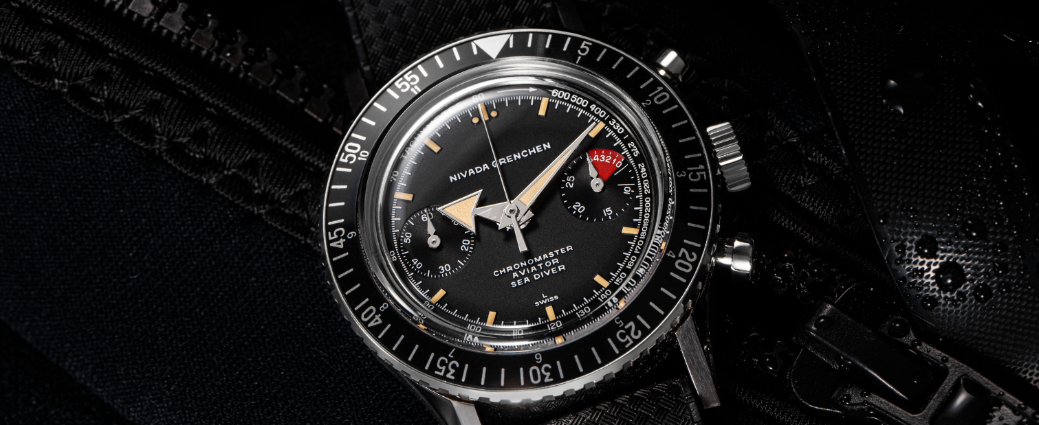 Chronomaster Aviator Sea Diver Nivada Grenchen