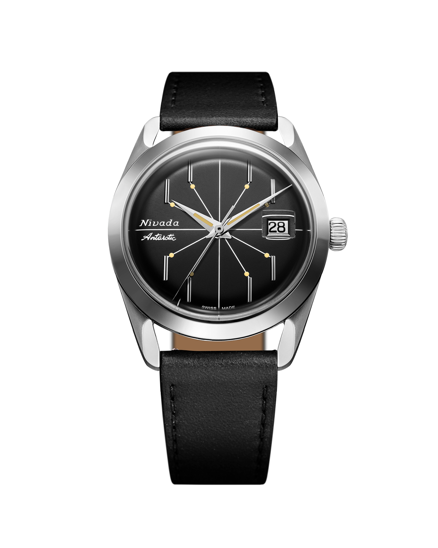 洋楽 NIVA / No Capitulation ANTARCTIC SPIDER BLACK - 35mm – Nivada Grenchen