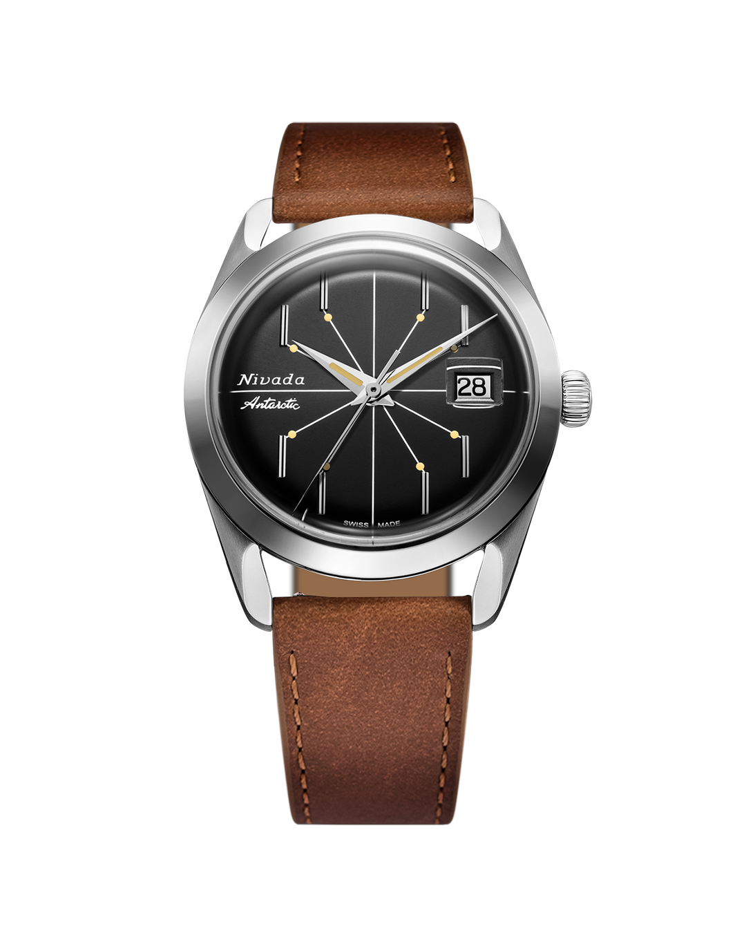 洋楽 NIVA / No Capitulation ANTARCTIC SPIDER BLACK - 35mm – Nivada Grenchen