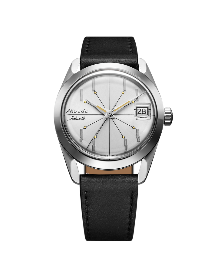 ANTARCTIC SPIDER SILVER - 35mm – Nivada Grenchen