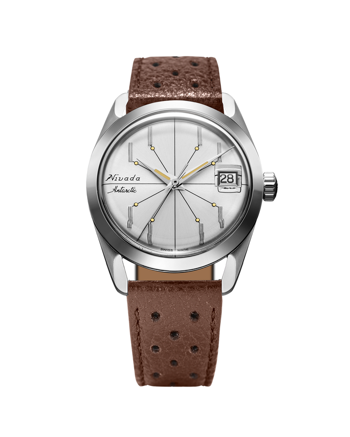 ANTARCTIC SPIDER SILVER - 35mm – Nivada Grenchen