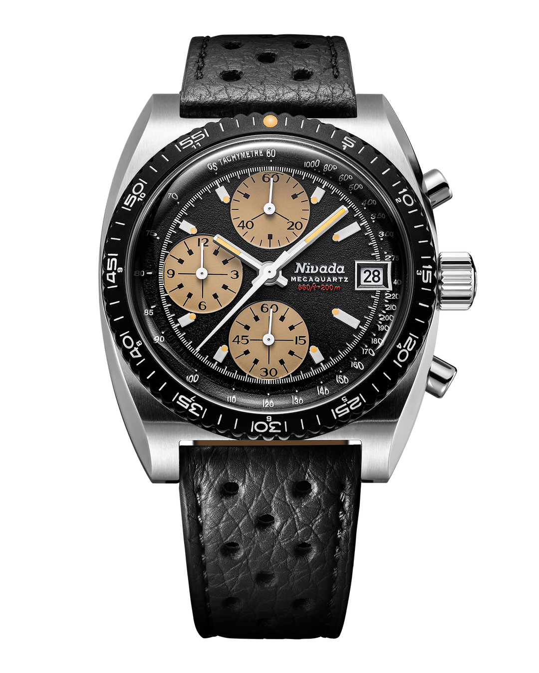 ☆Wacko Mania☆ AUTOCHRON MECAQUARTZ – Nivada Grenchen