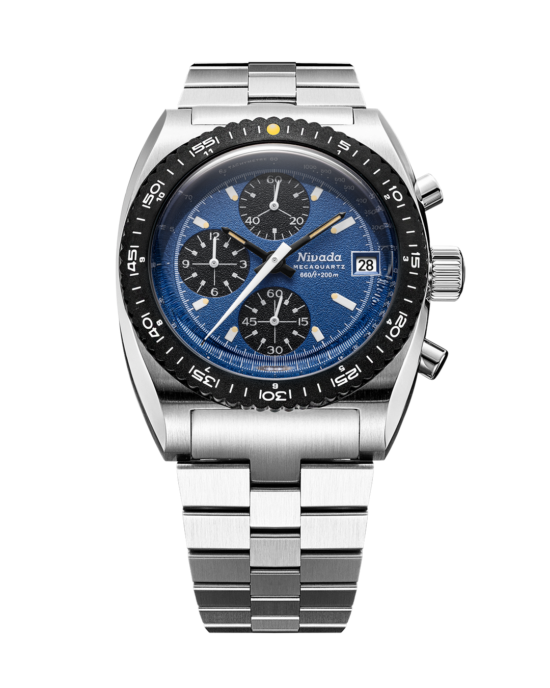 Autochron Blue Mecaquartz – Nivada Grenchen