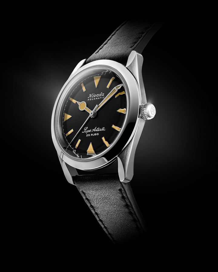 SUPER ANTARCTIC BLACK BEIGE LUMINOVA - 35mm – Nivada Grenchen