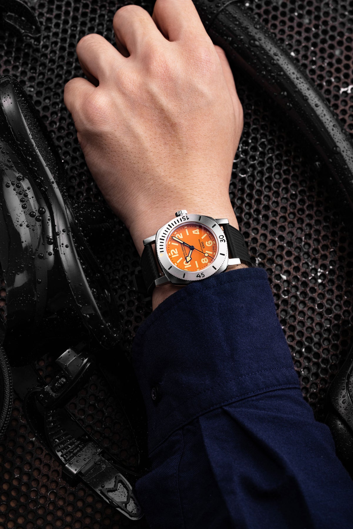 Orange Depthmaster – Nivada Grenchen