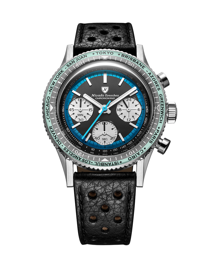BANGKING 　ナオキング CHRONOKING RACING BLUE – Nivada Grenchen