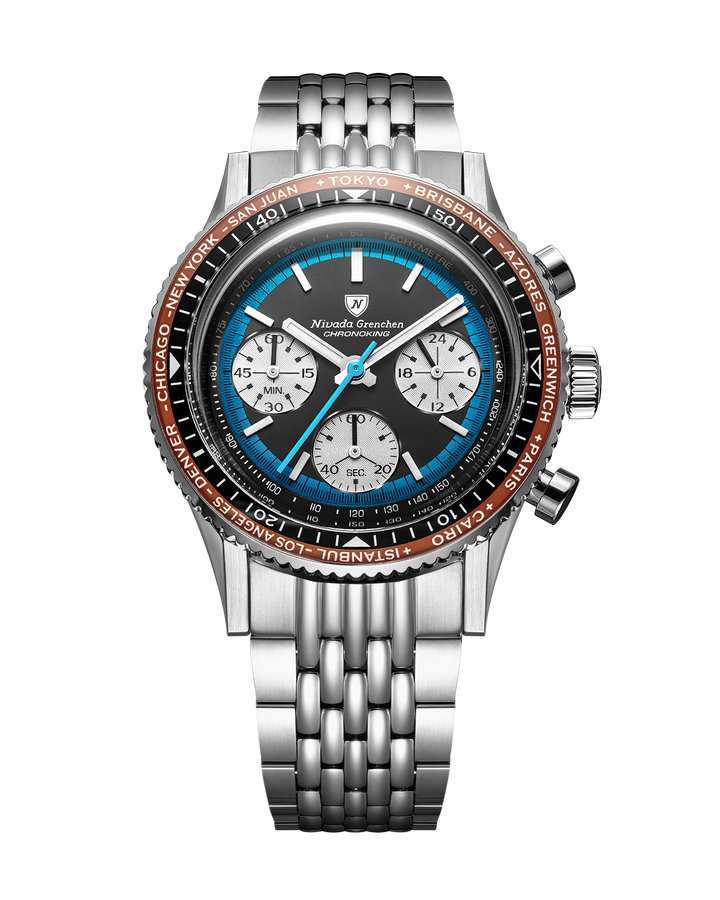 CHRONOKING RACING BLUE – Nivada Grenchen