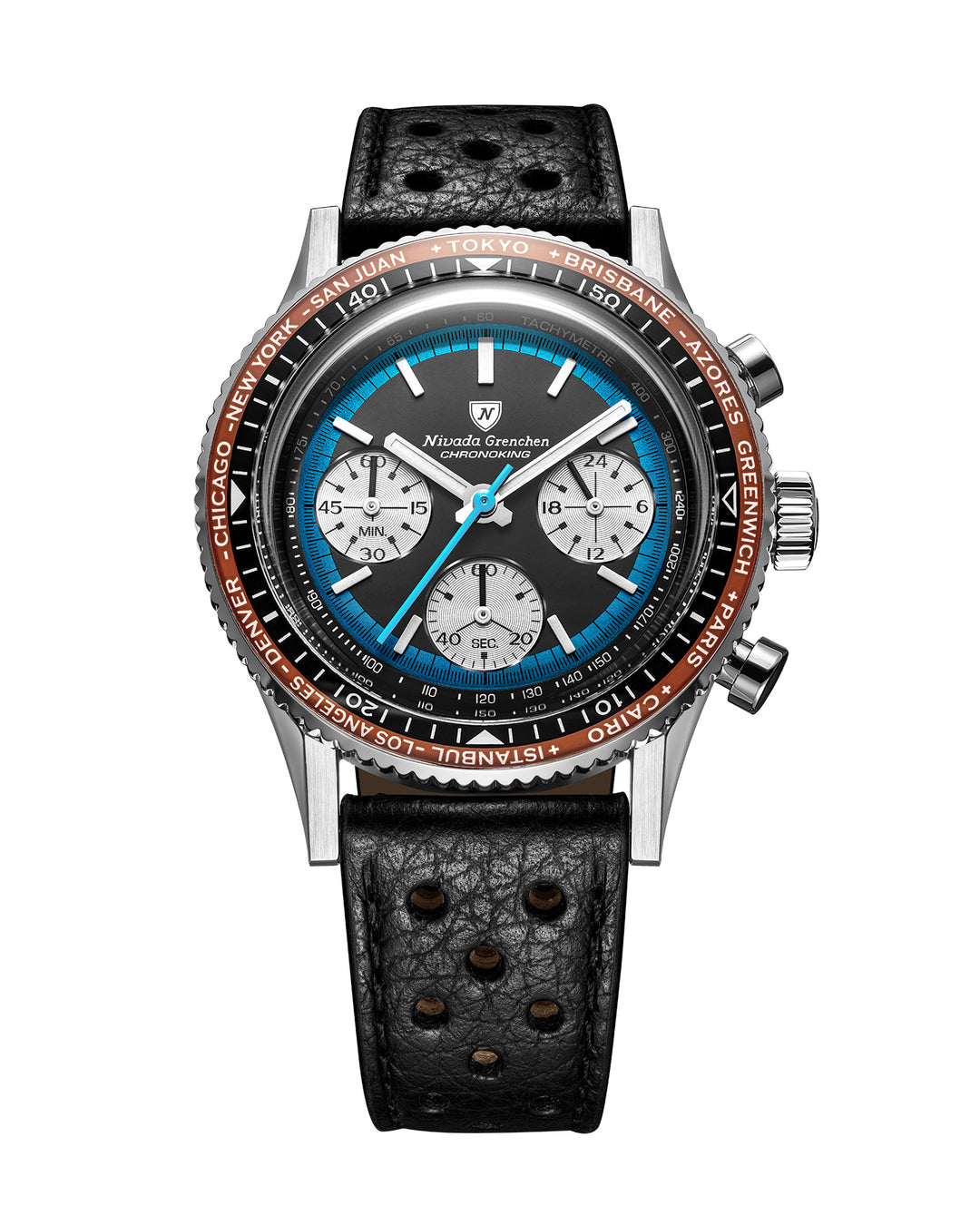 CHRONOKING RACING BLUE – Nivada Grenchen