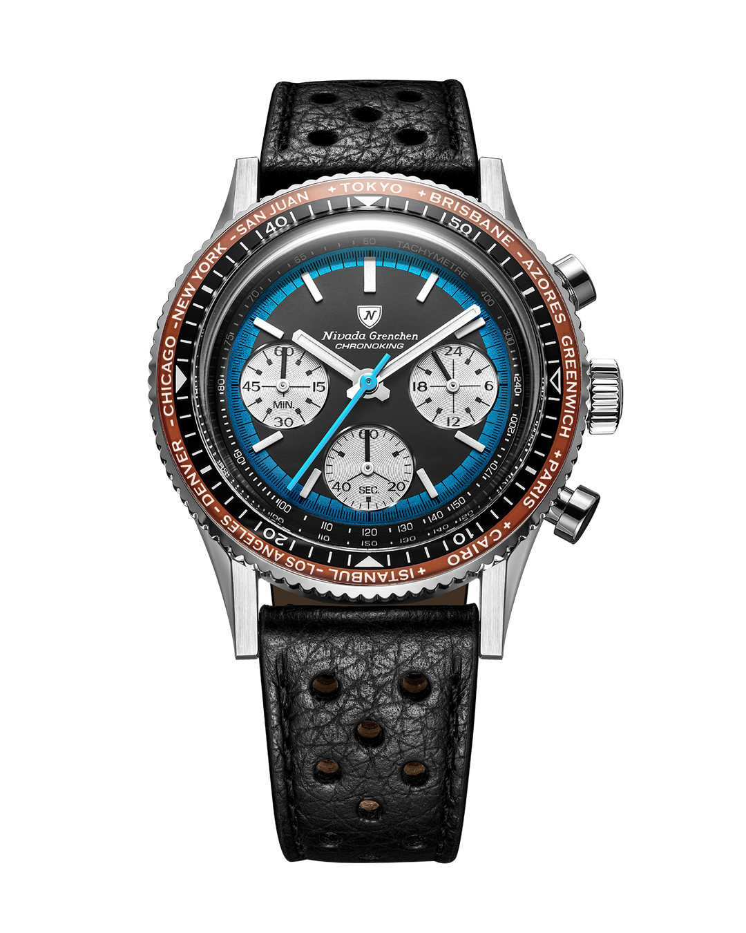 CHRONOKING RACING BLUE – Nivada Grenchen