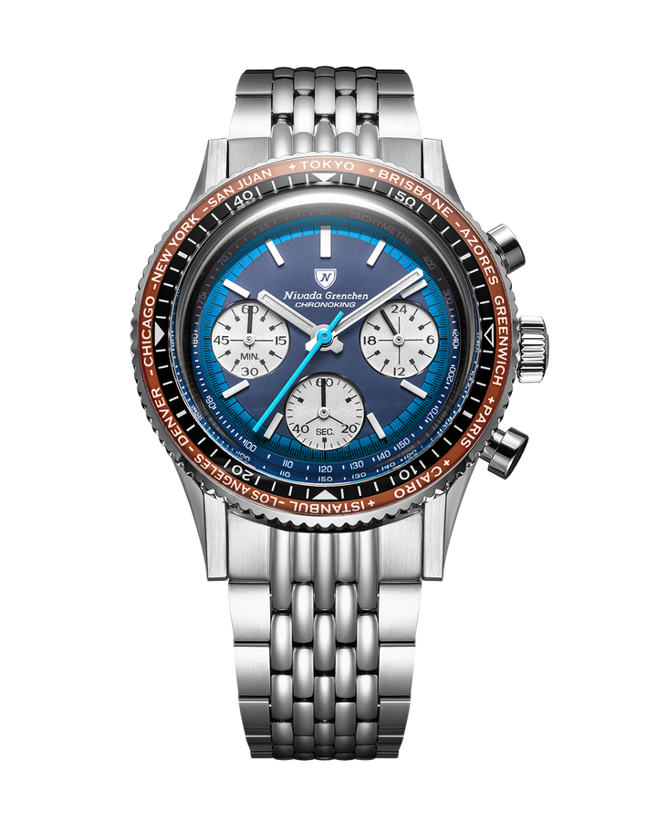 クロノ CHRONOKING RACING BLUE LAGOON – Nivada Grenchen