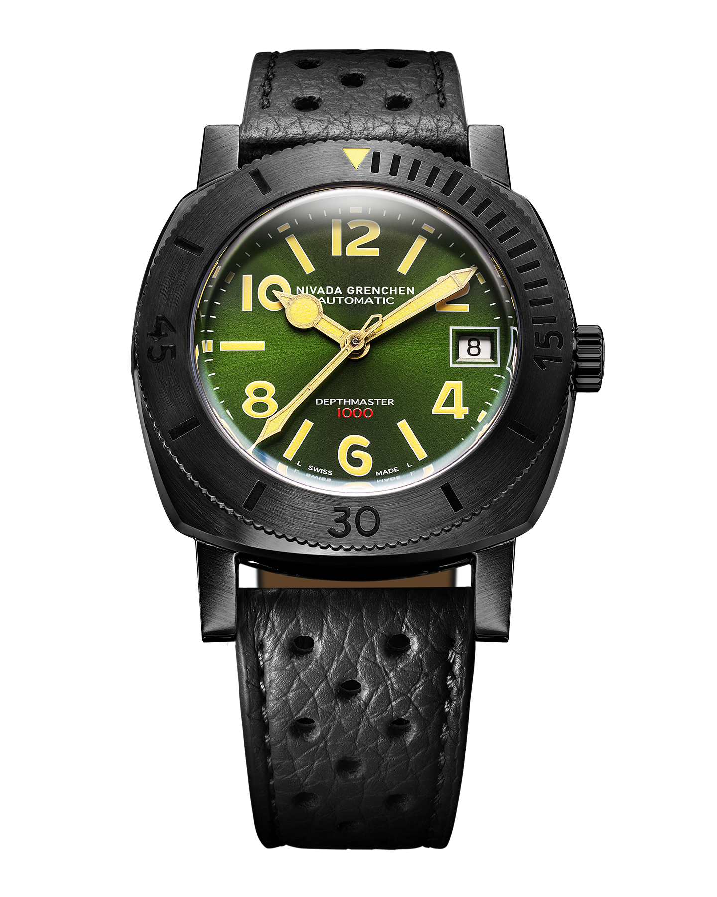 DEPTHMASTER NUMERALS - BLACK & GREEN