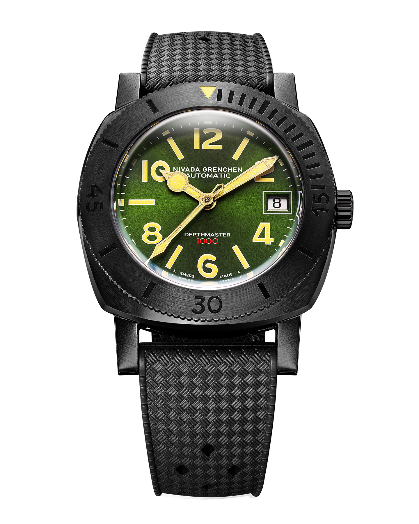 DEPTHMASTER NUMERALS - BLACK & GREEN