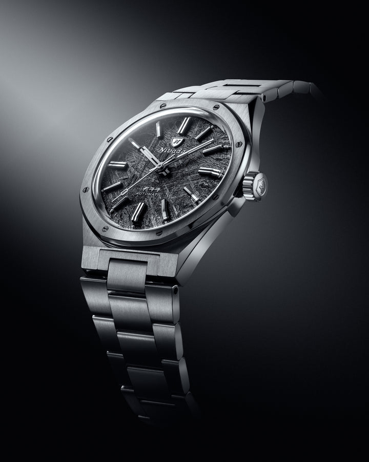 F77 TITANIUM METEORITE MK1 - 37MM – Nivada Grenchen