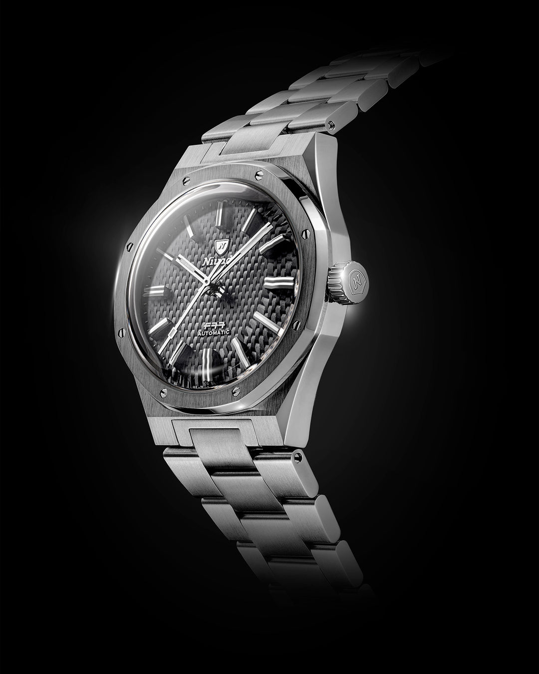 F77 TITANIUM ANTHRACITE MK1 - 37MM – Nivada Grenchen