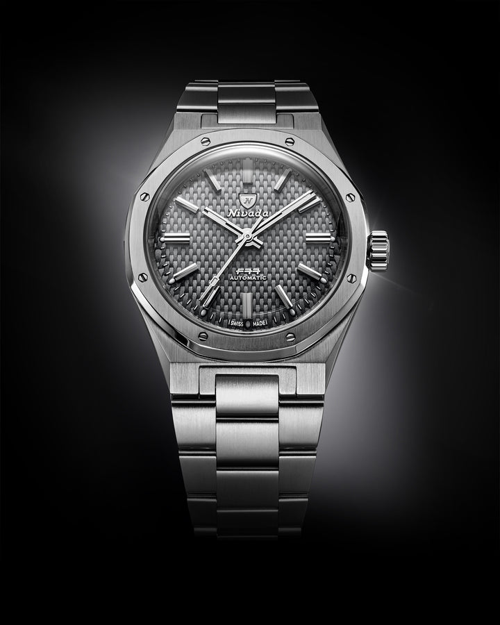 F77 TITANIUM ANTHRACITE MK1 - 37MM – Nivada Grenchen