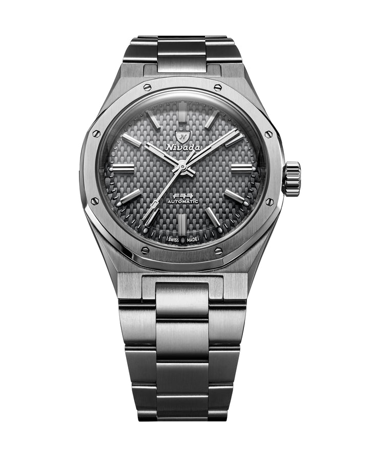 F77 TITANIUM ANTHRACITE MK1 - 37MM – Nivada Grenchen