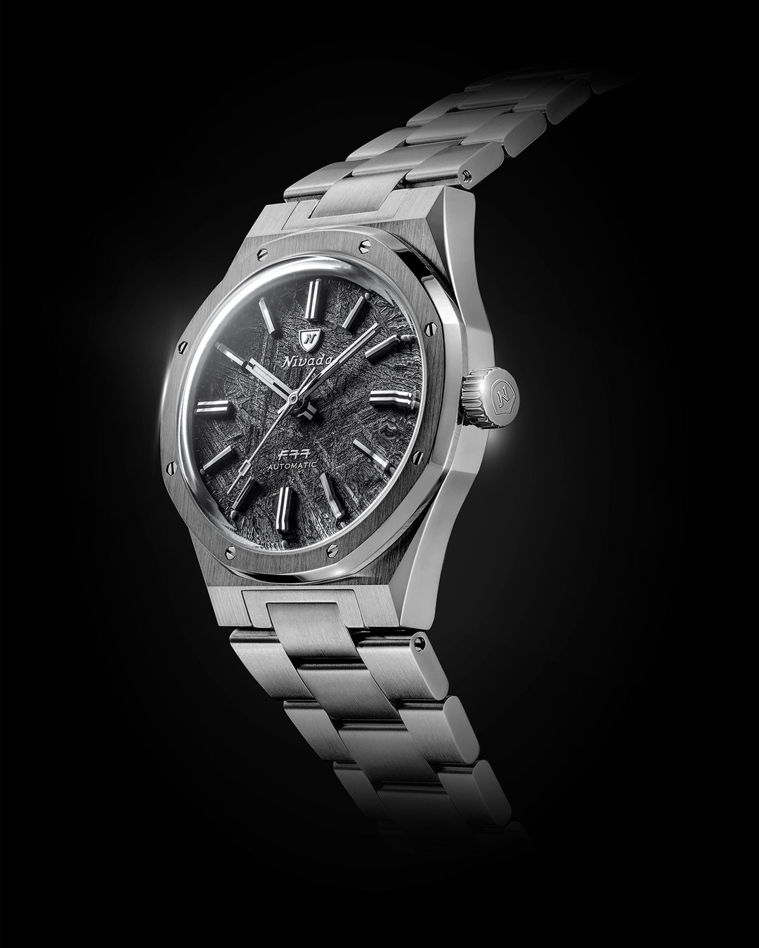 F77 TITANIUM METEORITE MK1 - 37MM – Nivada Grenchen