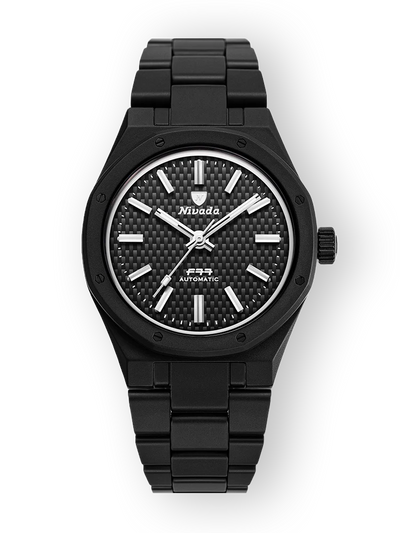 F77 BLACK CERAMIC BRAIDED DIAL