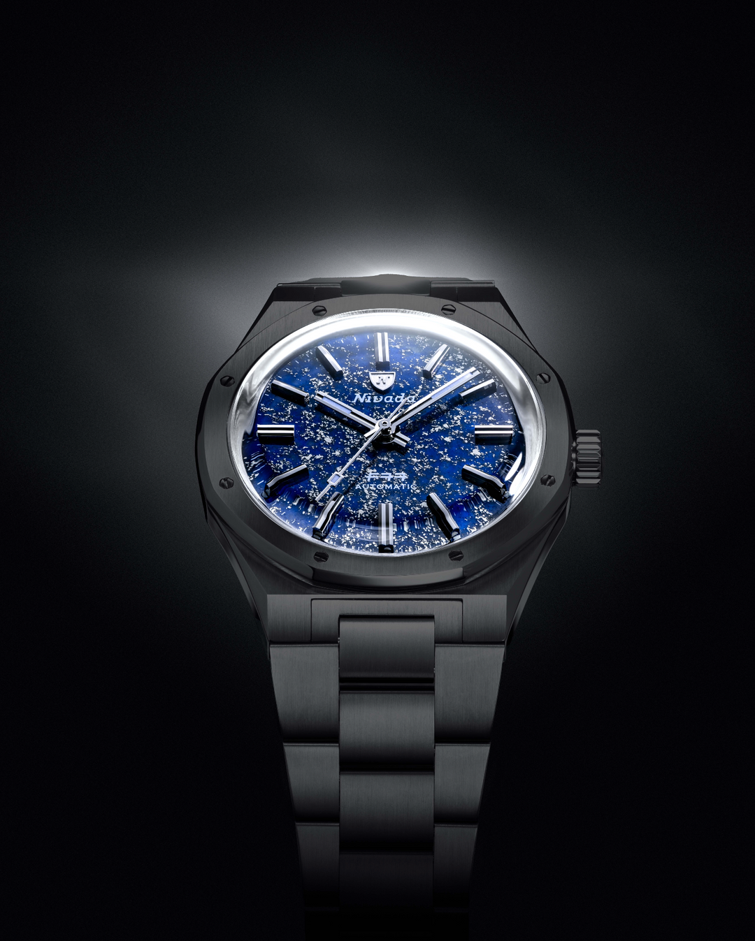 F77 BLACK CERAMIC LAPIS LAZULI MK1 – Nivada Grenchen