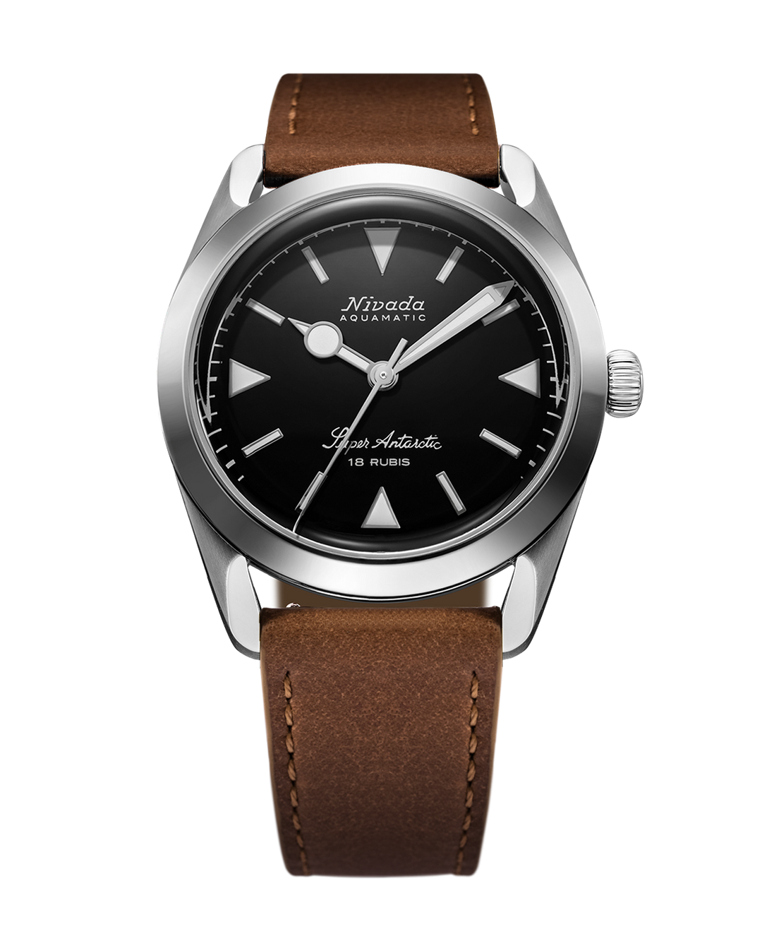 SUPER ANTARCTIC BLACK WHITE LUMINOVA - 35mm – Nivada Grenchen