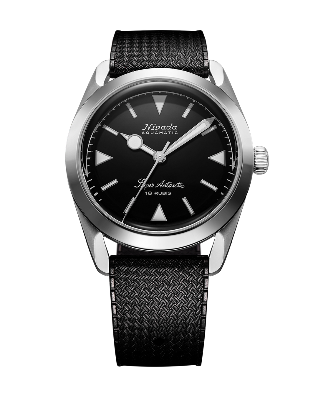 SUPER ANTARCTIC BLACK WHITE LUMINOVA - 35mm – Nivada Grenchen