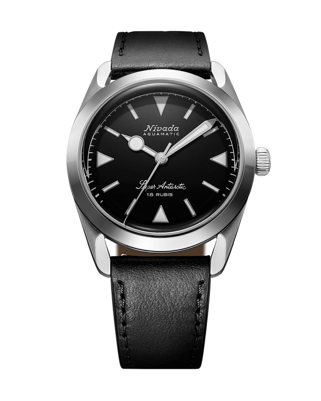 洋楽 NIVA / No Capitulation SUPER ANTARCTIC BLACK WHITE LUMINOVA - 35mm – Nivada Grenchen