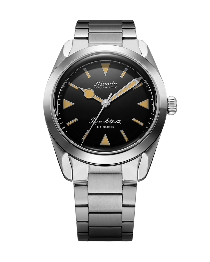SUPER ANTARCTIC BLACK BEIGE LUMINOVA - 35mm – Nivada Grenchen