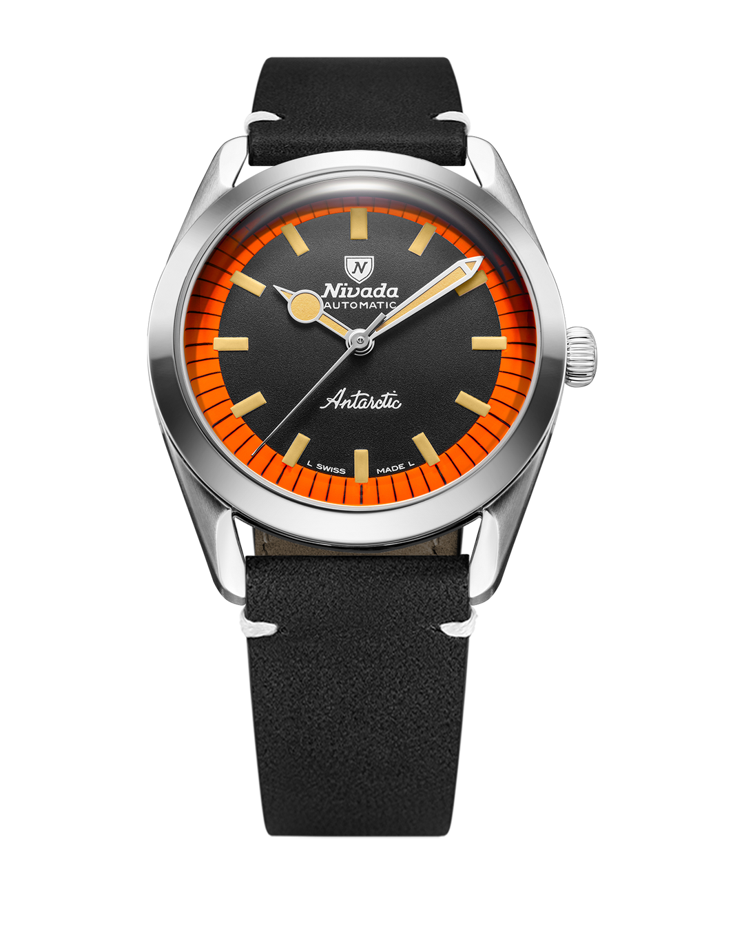 una cool　アガット　 2021　Winter　Limited SUPER ANTARCTIC BLACK & ORANGE - 38MM – Nivada Grenchen