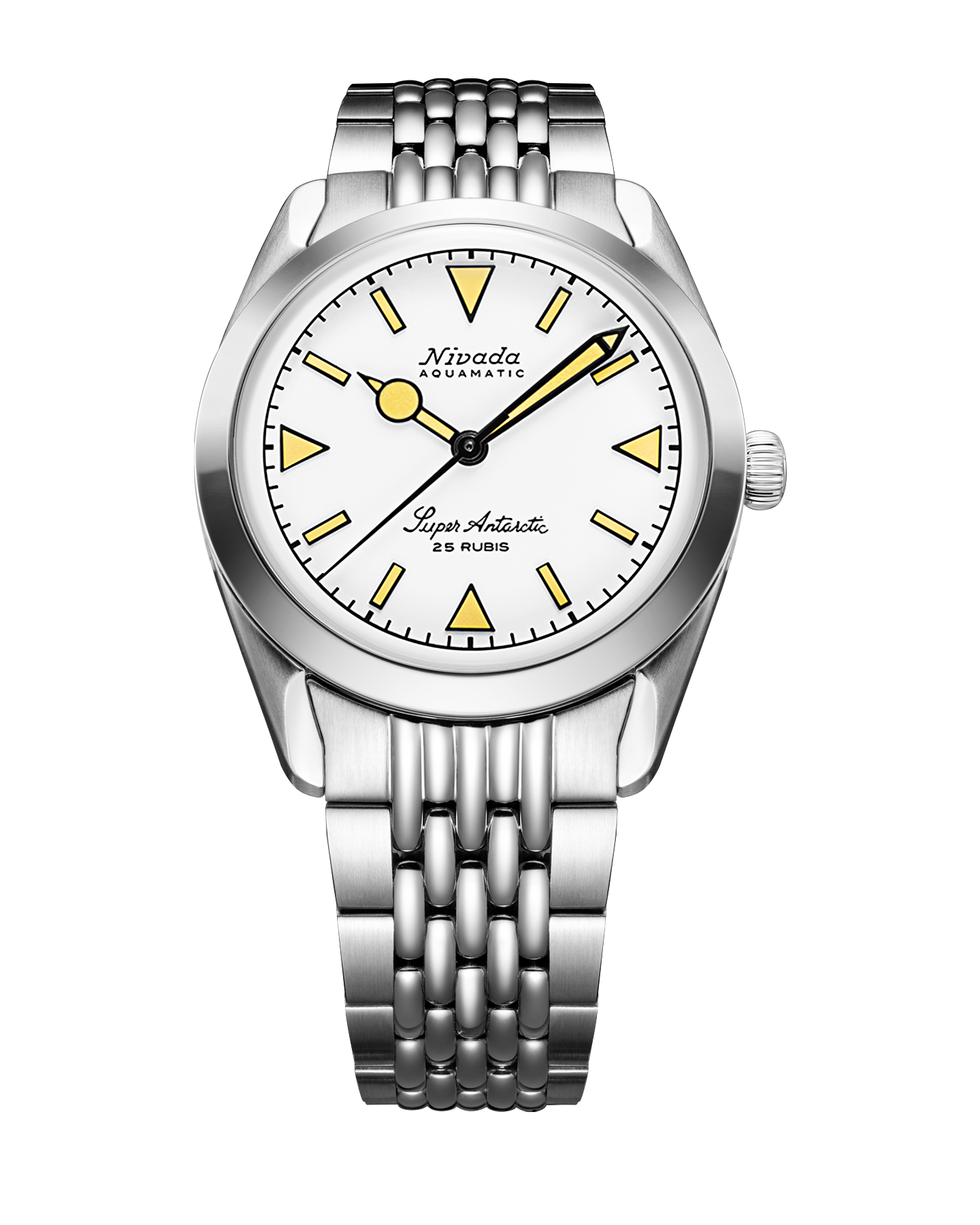SUPER ANTARCTIC WHITE - BEIGE LUMINOVA – Nivada Grenchen SUPER ANTARCTIC WHITE - BEIGE LUMINOVA – Nivada Grenchen