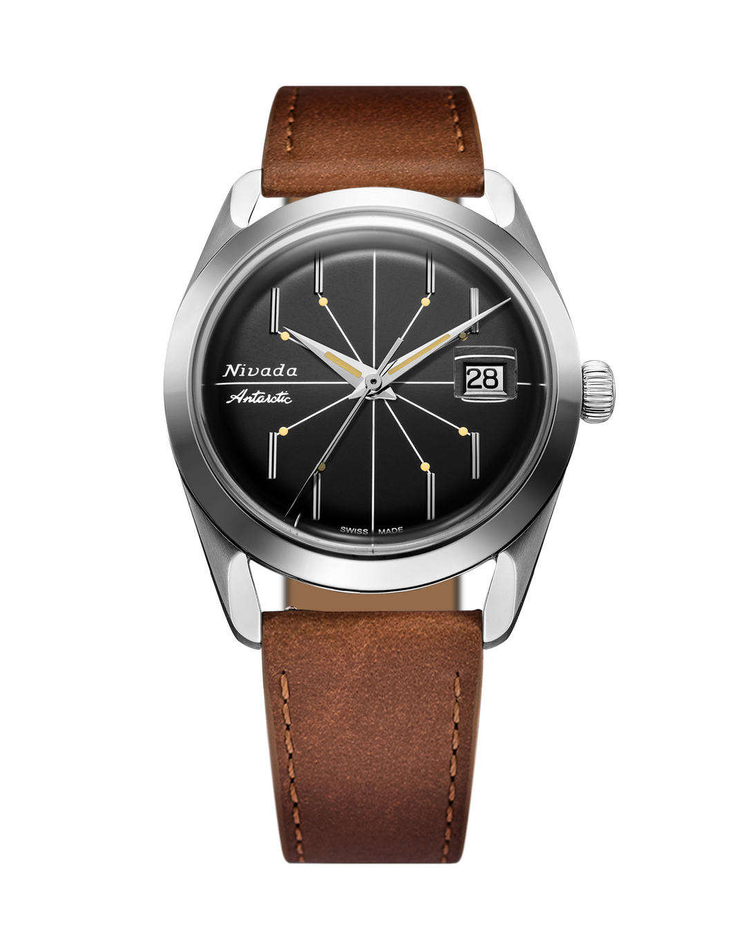 ANTARCTIC SPIDER BLACK 38mm – Nivada Grenchen