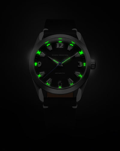 ANTARCTIC 35mm - BLACK WHITE LUMINOVA - Nivada Grenchen