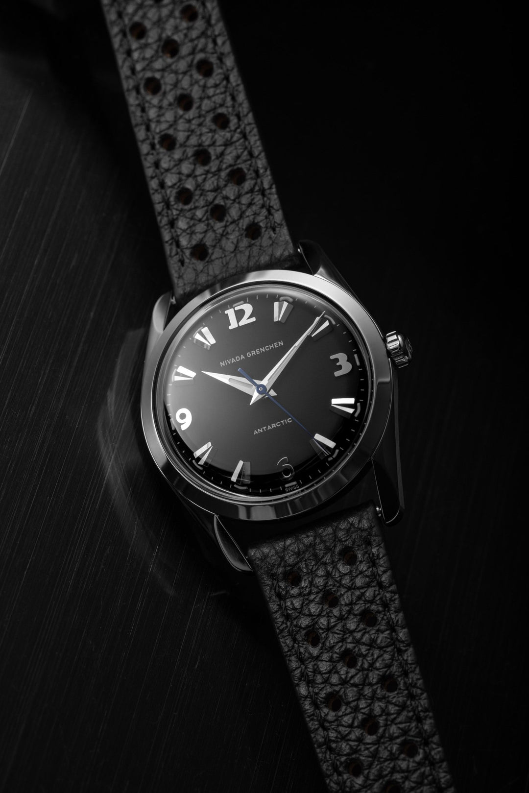 ANTARCTIC 35mm - BLACK WHITE LUMINOVA – Nivada Grenchen