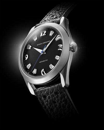 ANTARCTIC 35mm - BLACK WHITE LUMINOVA - Nivada Grenchen